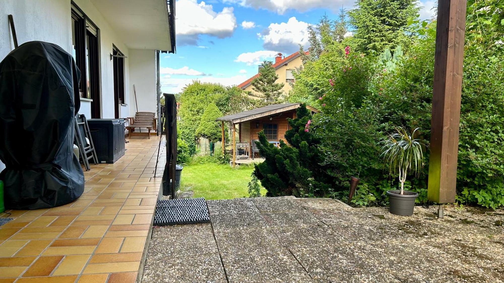 Grosszuegige Wohnung Mit Terrasse Und Gartenzugang - Das Komplette Erdgeschoss 빈드라츠 외부 사진